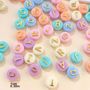 Imagem de Miçangas Alfabeto Colorido Candy | 20 Unidades
